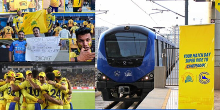 ஐபிஎல் போட்டி… ரயிலில் இலவச பயணம்