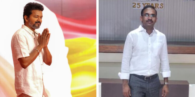 தவெகவில் இனி இவர்தான் எல்லாம்.. யார் இந்த அருண் ராஜ் ஐஆர்எஸ் ?