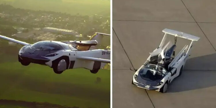 பறக்கும் வாகனத்தை உருவாக்கும் ஸ்லோவாக்கிய நிறுவனம் ! இத்தனை சிறப்புகளா ?