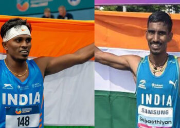 ஆசிய தடகள சாம்பியன்ஷிப் : வெள்ளி, வெண்கலப் பதக்கங்களுடன் தமிழக வீரர்கள் சாதனை !