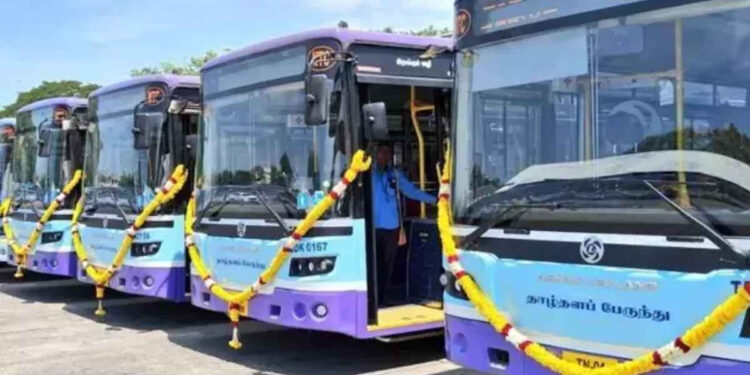 புதிதாக 746 சிஎன்ஜி பேருந்துகள்..!