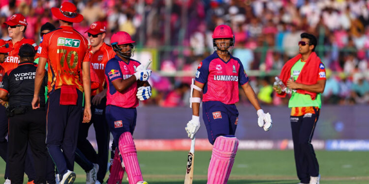 ஃபினிஷர் ஹெட்மயரின் வீழ்ச்சி : ராஜஸ்தான் பஞ்சாப் எதிரே 10 ரன்னில் தோல்வி