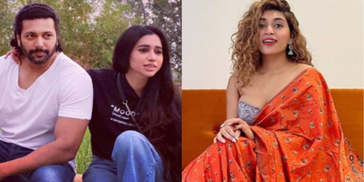 ரவி மோகனின் மிகப்பெரிய ரசிகை என்கிறார் பாடகி கெனிஷா – வைரலாகும் பகிர்வு!