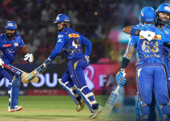 நாங்க 4 பேரு.. பல்தான்ஸ்க்கு பயம்னா என்னனே தெரியாது.. ராஜஸ்தான் வெற்றிக்கு 218 ரன்கள் இலக்கு!