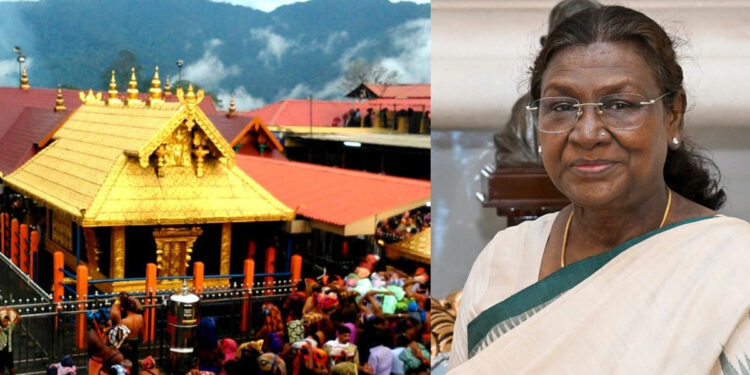 ஜனாதிபதி முர்மு சபரிமலை வருகையா..?