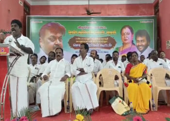 விழுப்புரம் தேமுதிக கட்சியின் மண்டல மற்றும் சட்டமன்ற தொகுதி பொறுப்பாளர்கள் அறிமுகம்  செயல்வீரர்கள் கூட்டம்