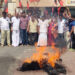 ஆர்.பி.உதயக்குமார் உருவ பொம்மை எரிப்பு..!