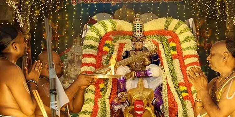 பக்தர்கள் பரவசம் – திருப்பதி கோவிந்தராஜ சுவாமி கோவிலில் பிரம்மோற்சவ விழா நடைபெற்று வருகிறது