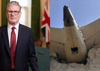 விமான விபத்து : பிரிட்டன் பிரதமர் அதிர்ச்சி