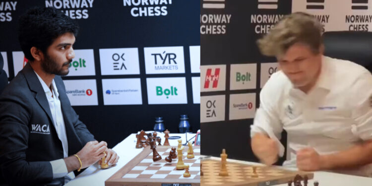 குகேஷிடம் கார்ல்சன் சரண்டர்..!