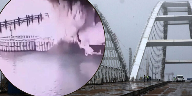 கிரிமியா பாலத்தை தாக்கிய உக்ரைன் : ரஷ்யாவிற்கு மீண்டும் அதிர்ச்சி !