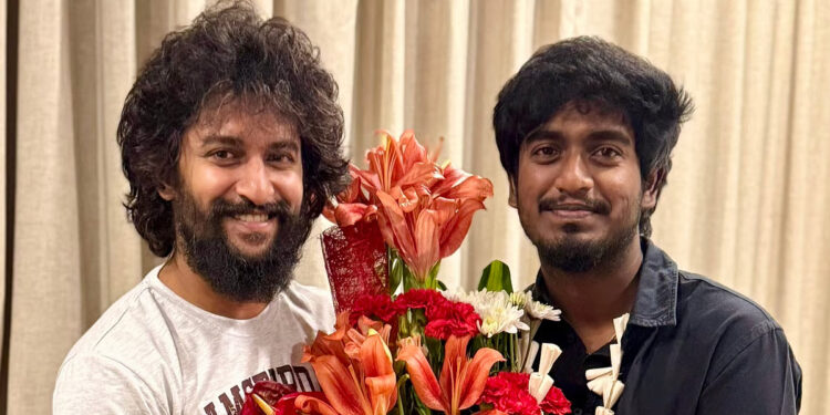 “உங்களைச் சந்தித்ததில் பெருமைப்படுகிறேன் ” – ’Tourist Family’ இயக்குனரை நேரில் சந்தித்து பாராட்டினார் நடிகர் நானி !