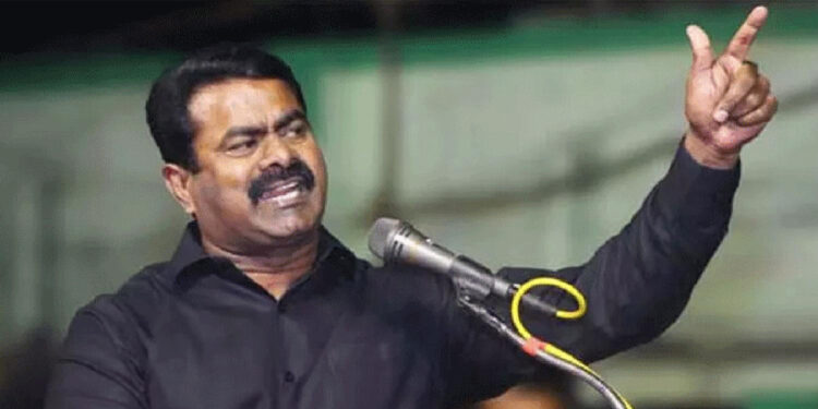 “தனித்து தான் போட்டியிடுவோம் ; கூட்டணி சரிவராது ” – சீமான்