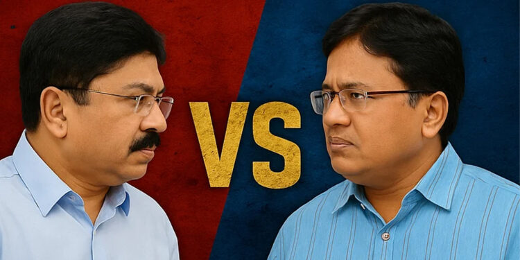 சன் டிவி குழுமத்தில் பங்குச் சச்சரவு: கலாநிதி மாறனுக்கு தயாநிதி மாறனின் சட்ட நோட்டீஸ்