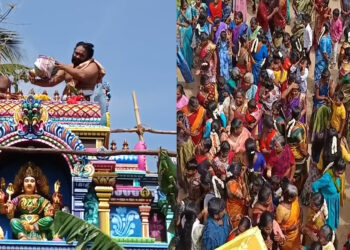 ஸ்ரீ மகா மாரியம்மன் கோவில் 12 ஆண்டுகளுக்குப் பிறகு கும்பாபிஷேகம்!!