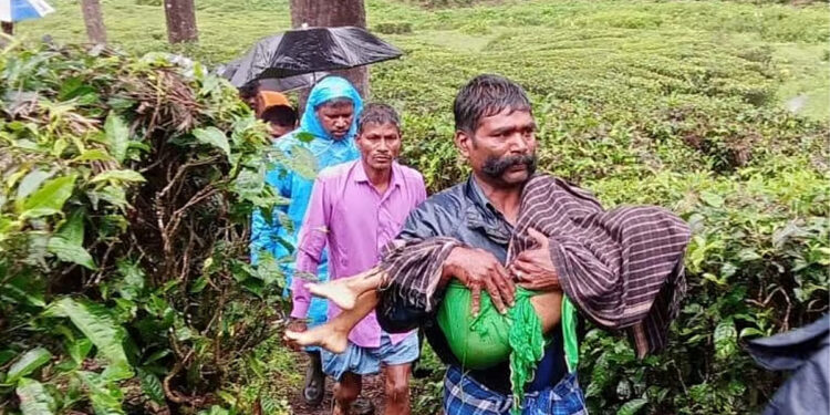 வால்பாறையில் பயங்கரம் : சிறுத்தை துாக்கிச் சென்ற 5 வயது சிறுமியின் சடலம் 14 மணி நேரத்துக்கு பின் மீட்பு