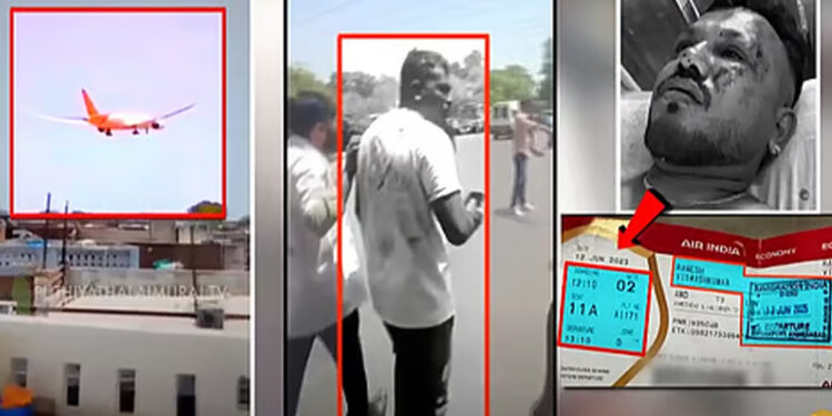 விமான விபத்தில் ஒருவர் மட்டும் உயிர் பிழைத்தார் – தந்தைக்கு வீடியோ கால் செய்த விஷ்வாஸ் குமார்