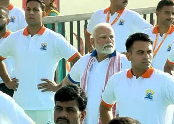 யோகா என்றால் “சேர்ப்பது” – சர்வதேச யோகா தினத்தில் பிரதமர் மோடி உரை !