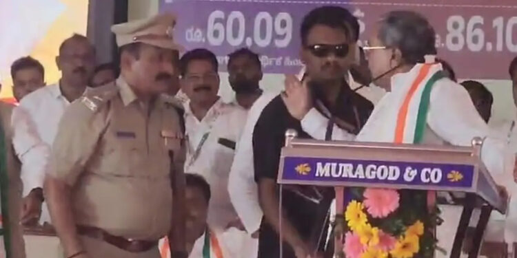 முதல்வர் சித்தராமையா அறைய முயன்றதாக குற்றச்சாட்டுக்குள்ளான காவல் அதிகாரி விருப்ப ஓய்வு