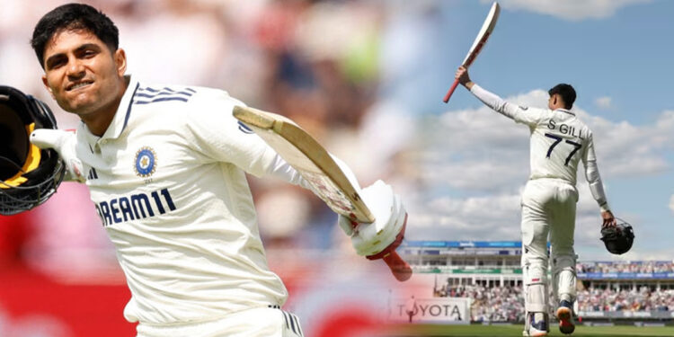 இங்கிலாந்து மண்ணில் இரட்டை சதம் : வரலாற்று சாதனைப் பதிவு செய்த சுப்மன் கில் !