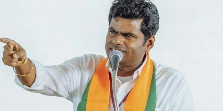 ” மதச்சார்பின்மை என்ற பெயரில் யாரையோ திருப்திப்படுத்த திமுக நாடகம் ” – அண்ணாமலை கடும் குற்றச்சாட்டு