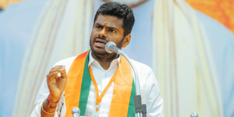 தி.மு.க. கூட்டணியில் இருந்து காங்கிரஸ் வெளியேற தயாரா ? – அண்ணாமலை சவால்