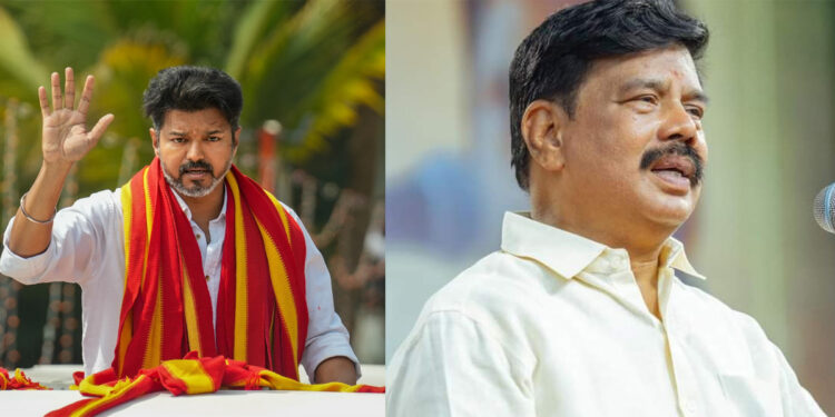 நடிகர் விஜயின் அரசியல் அறிக்கையை விமர்சிக்கும் கரு.நாகராஜன்