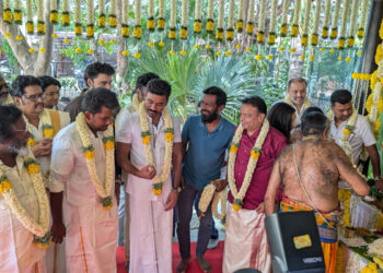 தனுஷின் ‘D54’ படத்தின் பூஜை விழா நடைபெற்றது