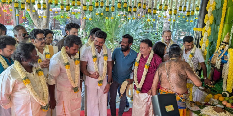 தனுஷின் ‘D54’ படத்தின் பூஜை விழா நடைபெற்றது