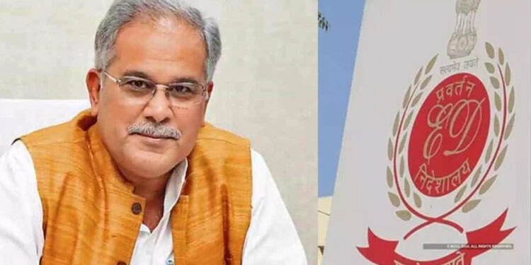 பிறந்த நாளில் புலனாய்வா ? – மகன் மீது வழக்கில் பூபேஷ் பாகல் வீடு மீது ED ரெய்டு !