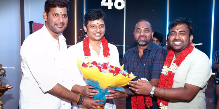 ப்ளாக் இயக்குநருடன் மீண்டும் இணையும் ஜீவா – புதிய திரைப்படத்தின் பூஜை விழா நடைபெற்றது!