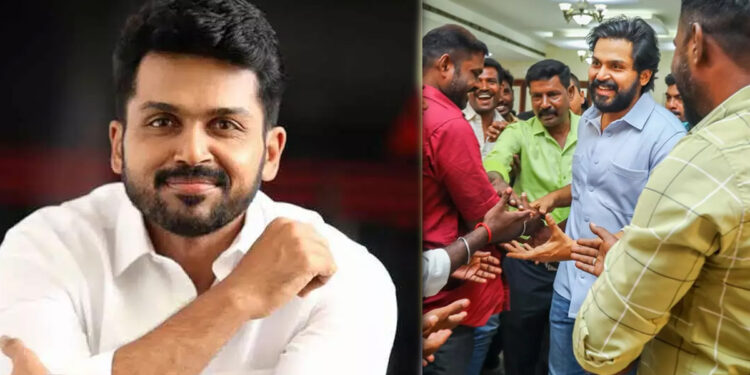 நடிகர் கார்த்தியின் பிறந்த நாளை முன்னிட்டு ரசிகர்களின் இரத்த தானம்!