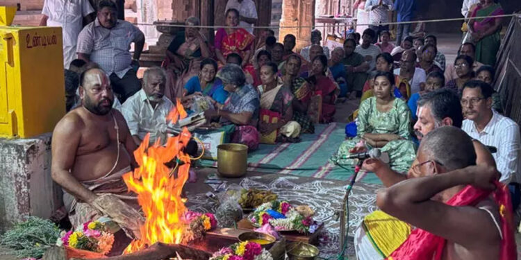 மதுரையில் மகா சுதர்சன ஹோமம்: உலக நன்மைக்காக சிறப்பு யாகம்!