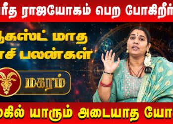 மகரம் – விபரீத ராஜயோகம் பெற போகிறீர்கள் | Magaram | Vidhya Karthik | Retro Aanmeegam