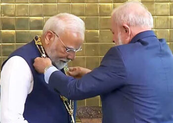 பிரேசிலில் பிரதமர் மோடிக்கு உற்சாக வரவேற்பு: நாட்டின் உயரிய விருதுடன் கௌரவிப்பு