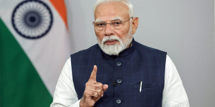 ‘தலித்’ பெயரை வைத்து அரசியல் செய்யும் காங்கிரஸ் – பிரதமர் மோடி குற்றச்சாட்டு