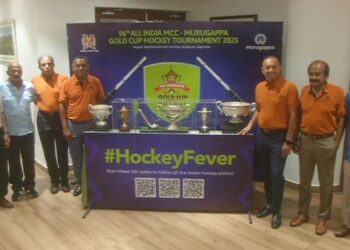 நாளை முதல் எம்சிசி முருகப்பா தங்கக் கோப்பை ஹாக்கி போட்டி