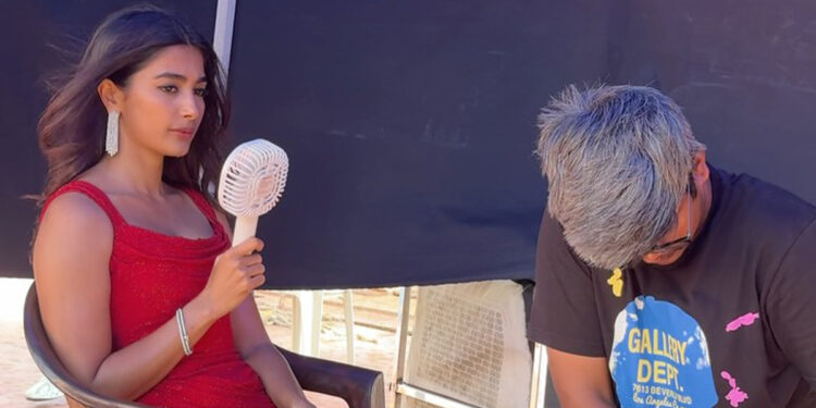 ‘MONICA’ பாடலின் BTS காட்சிகளை பகிர்ந்த பூஜா ஹெக்டே!