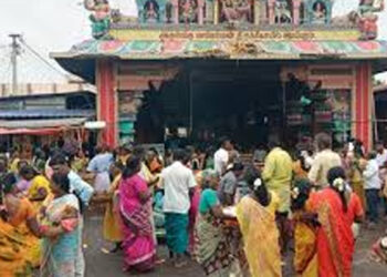 சமயபுரம் மாரியம்மன் கோவிலில் ஆயிரக்கணக்கான பக்தர்கள் திரளாக தரிசனம்