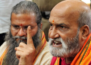 நாத்திகர்களை வீட்டுக்கு அனுப்புவோம் : ஸ்ரீராம் சேனா தலைவர் பிரமோத் முத்தாலிக்