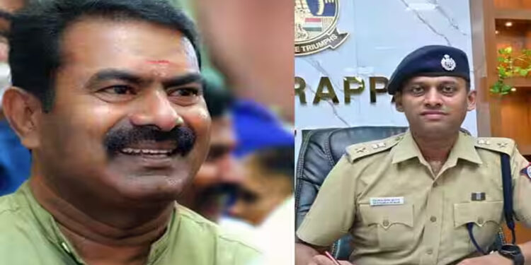 சீமான் மீது டிஐஜி வருண்குமார் தொடர்ந்த அவதூறு வழக்கில் இடைக்கால தடை : மதுரை ஐகோர்ட் உத்தரவு