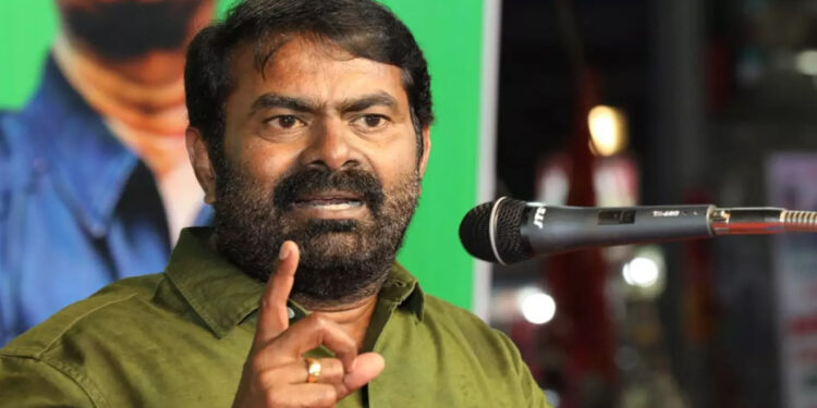 திராவிட கட்சிகள் செய்தி அரசியல் தான் செய்கின்றன : சீமான் கடும் விமர்சனம்