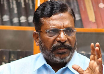 விஜய்க்கு அ.தி.மு.க. கொள்கை எதிரியா ? இல்லையா ?” – திருமாவளவன் கேள்வி