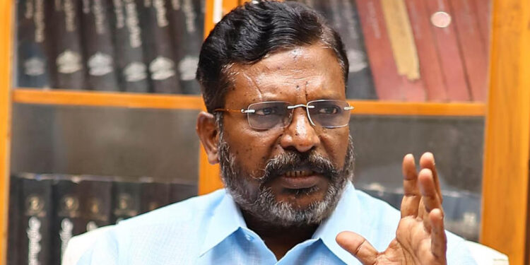 விஜய்க்கு அ.தி.மு.க. கொள்கை எதிரியா ? இல்லையா ?” – திருமாவளவன் கேள்வி