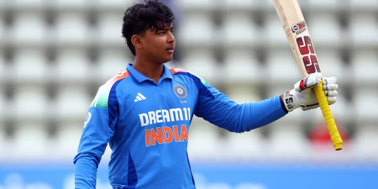 அதிவேக சதத்துடன் வரலாறு படைத்தார் 14 வயது வைபவ் சூர்யவன்ஷி !