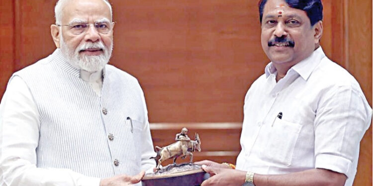 மோடி தலைமையில் தமிழகத்தில் ஆட்சி மாற்றம் வரவேண்டும். – நயினார் நாகேந்திரன்