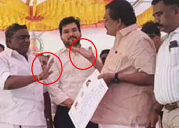 ஆண்டிப்பட்டி அரசு நிகழ்ச்சியில் திமுக எம்பி – எம்எல்ஏ நேருக்கு நேர் மோதல்