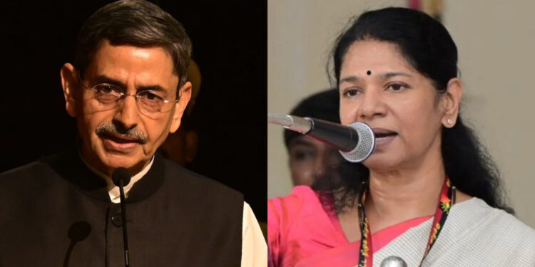 “ஆளுநருக்கு தமிழர்களின் மீது வெறுப்பு ஏன் ?” – கனிமொழி கேள்வி