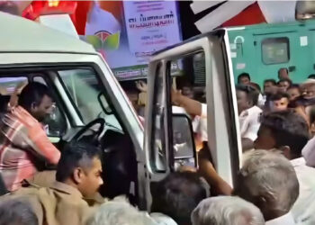 துறையூரில் 108 ஆம்புலன்ஸ் ஊழியர்கள் மீது தாக்குதல் : அதிமுக நிர்வாகிகள் உள்பட 14 பேருக்கு எதிராக வழக்கு