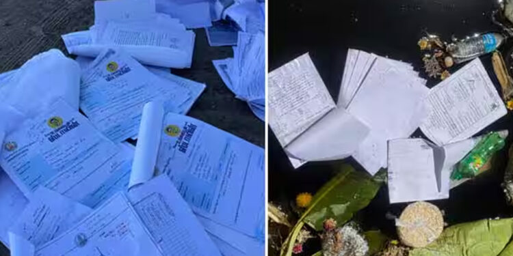 ‘உங்களுடன் ஸ்டாலின்’ முகாமில் மக்கள் அளித்த மனுக்கள் வைகை ஆற்றில் கிடந்ததால் பரபரப்பு